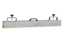 Lade das Bild in den Galerie-Viewer, Staplermagnetbesen mit Ablösevorrichtung Edelstahl - die magnetprofis