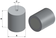 Lade das Bild in den Galerie-Viewer, Neodym Stabgreifer mit Innengewinde - die magnetprofis