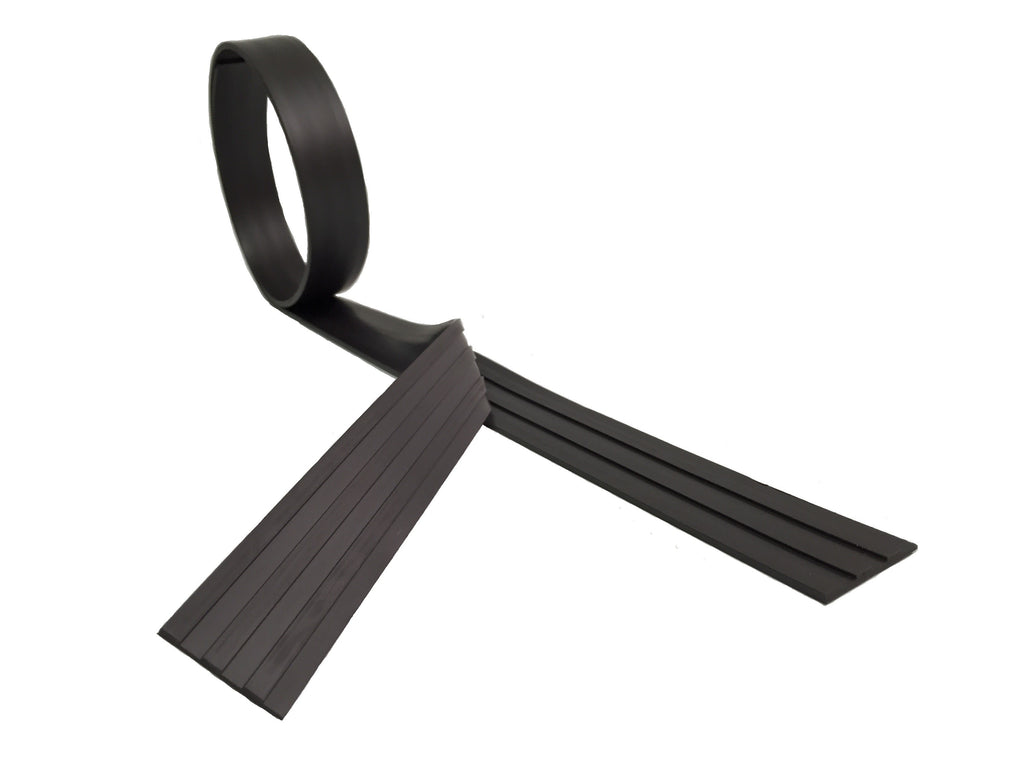 Magnetband  Nut + Feder Profil, selbstklebend - die magnetprofis