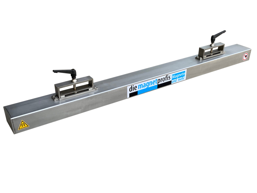 Staplermagnetbesen ohne Ablösevorrichtung Edelstahl - die magnetprofis